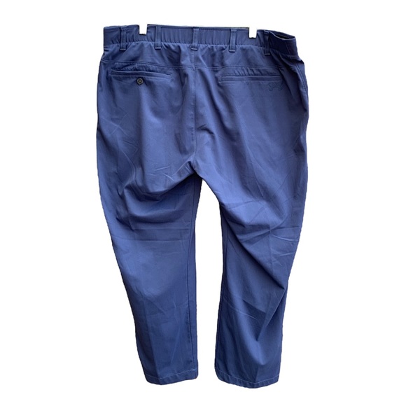 Men’s Under Armour Blue Ink Showdown Tapered Pants - Picture 2 of 5